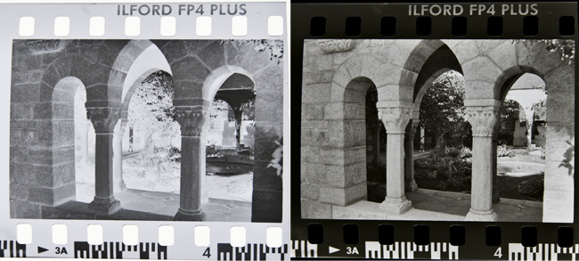 black and white photography. Black and white film print